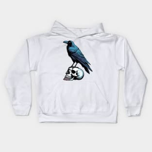 Back to the Earth: Crow's Perch Kids Hoodie